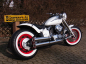 Preview: Yamaha XVS 650/1100 FAT-White-Bobber-Umbau WW-Reifen!