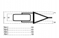 Preview: BR - Stiletto - HECKFENDER Smooth - cut out / Universal /  Stahlblech 300 mm / universal / Tüv