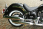 Preview: Original - Heckfender / schwarz - glanz / gebr. / YAMAHA XVS 650 Classic / Stahlblech