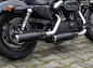 Preview: MILLER - SILVERADO II - SlipOn - schwarz - Harley Sportster XL 883 / 1200 / SlipOn Auspuff / 14 - 16 / EG-BE