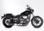 Preview: Black SALE: MILLER 2-1 - Avenger II / KAT - Endschalldämpfer blackmatt / Yamaha XV 950 / R / Bolt / EG-BE