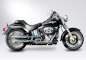 Preview: MILLER - Independence - silber - 2-2 / EURO4 / Harley Davidson  Softail / 107/114 CUI / ABE