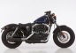 Preview: FALCON Double Groove - SlipOn / HD Sportster / Forty Eight 48 - XL 1200 / schwarz / ab 2017 / EG-BE