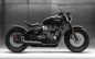 Preview: BR - Bobber - Heckfender Set / schwarz glanz / Triumph Bonneville Bobber