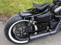 Preview: CW - HD-Heckfender - Sportster - "Oldschool" / ABS - schwarz - glänzend lackiert / HARLEY Sportster / ab 2004