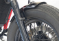 Preview: BR Frontfender univers. + Suzuki VL / C 800 Intruder - "Steel raw" Roadkiller "fat shorty" kurz / mit Halterung / gebördelt