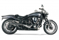 Preview: Eagle Iron SlipOn-Auspuff / "Slash Cut" / schwarz matt / Yamaha Road Warrior XV 1700 / EG-BE