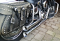 Preview: Nur bei uns: : Falcon Double Groove Komplettanl. / KAWASAKI VN 1500/1600 Classic / silber poliert / EG-BE