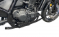 Preview: MB vorverl. Fußrasten /  Honda CMX 1100 Rebel / Ness Style gefräst / 30 cm / black-glanz + matt / DCT - Automatik / SC83 / ABE