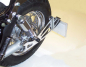 Preview: seitl. MB - Kennzeichenhalter Kompl.-Set / Chrom / YAMAHA XV 535 / 750 / 1100 / TÜV / AT