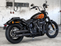 Preview: MILLER - Destiny - black - 2-2 - SlipOn - Euro 5 / HD Softail - Street Bob / 114 CUI / EG-BE