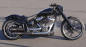 Preview: Black Sale: MILLER - Arozona - black - 2-2 - SlipOn / Harley Davidson Softail Breakout / CVO / EG-BE