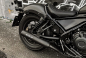 Preview: Sofort: Black Black SALE: MILLER 2-1 - Custom I - Honda CMX 500 Rebel / SlipOn / EURO 4 / EG-BE