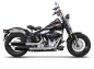 Preview: MILLER - Montana - black - 2-2 SlipOn / Harley Softail Blackline / EG-BE