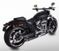 Preview: MILLER - Montana - black - 2-2 SlipOn / Harley Softail Blackline / EG-BE