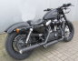 Preview: BLack Sale: MILLER Silverado - Slip On - Harley Sportster XL 1200 - XL 883 / schwarz / 04 - 13 / EG-BE