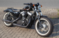 Preview: MILLER / SILVERADO I - Harley Sportster XL 883 + XL 1200 / SlipOn / black - black / 04 - 13 / EG-BE