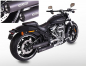 Preview: MILLER - Destiny - black - 2-2 - SlipOn - Euro 5 / HD Softail - Low Rider S / 114 - 117 cui CUI / EG-BE