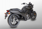 Preview: Black Sale: MILLER - Mulsanne -2-2 - black / Honda CTX 700 N / A / SlipOn / Seitenkoffer / KAT / EG-BE