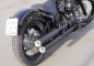 Preview: MILLER - Arizona - schwarz - 2-2 - SlipOn / schwarz / Harley Softail Custom / EG-BE