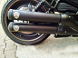 Preview: PENZL V2-Speed Retro Auspuffset / elektr. verstellb./ schwarz / V - Street - Night Rod / 400 x 80 mm  / EG-BE