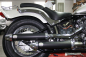 Preview: PENZL  Retro Auspuff verstellbar. / black / YAMAHA XVS 650 DragStar / ABE