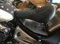 Preview: NEU + exklusiv:  BR Schwingsattel Echtleder + Rahmenplatte schwarz / Yamaha XVS 650 Bobber + Custom + Classic