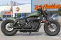 Preview: TB - HECKFENDER - Steel - 18"/ 200er + 3-in-1 Rücklichtblinker - Harley Dyna 06 - 17 / Tüv