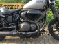 Preview: MB vorverl. Fußrasten / Sundance gefräst / schwarz matt / + 35 cm / YAMAHA XV 950 Bolt / R / ABE