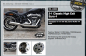 Preview: BSL 2-1 Classic High Exit Auspuff / Headpipes 70mm with BSL Bomb VA Satin / Softail / Euro 4 / TÜV