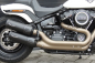 Preview: PENZL - V2-Speed Auspuff / elek. verstellb. / black ceramic / Harley Softail Fat Bob / ab 2018 / EG-BE