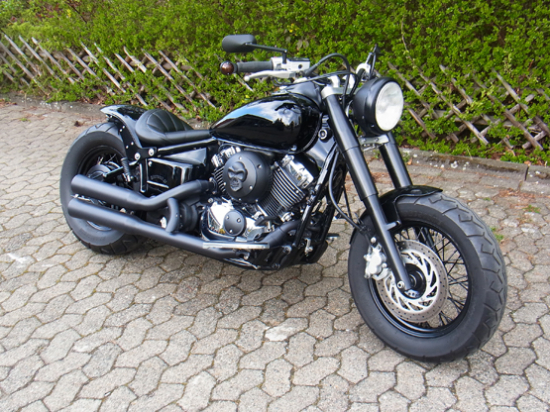 Yamaha XVS 650/1100 FAT-BLACK-BOBBER BR-Umbau