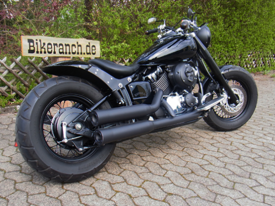 Yamaha XVS 650/1100 FAT-BLACK-BOBBER BR-Umbau