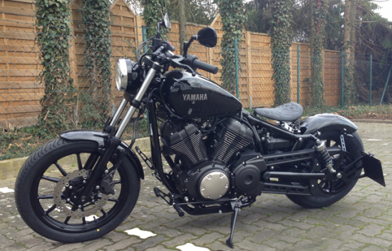 MB Bobber - Schwingheck - Heckfender - Set / schwarz matt / YAMAHA XV 950 Bolt / R / Racer / Tüv