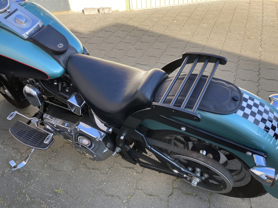 BR - Custom - Classic - Gepäckträger / Harley - nur Breakout - FatBoy - Rocker / Original + Custom - Heck / 08 - 17 // 200 / 240er