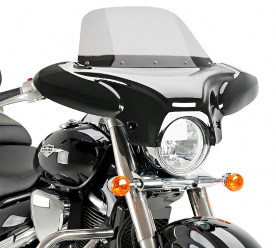 Neu: BATWING - Windshield  - Frontverkleidung / YAMAHA XV 1600 Wildstar / ABE