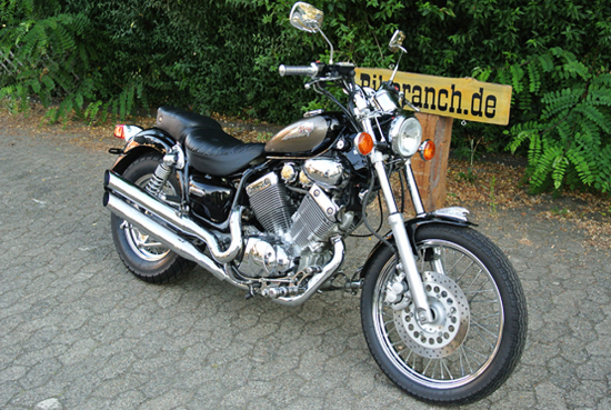 Sale: FALCON vorverlg. Fußrasten / + 15 cm / Yamaha XV 535 / jedes Baujahr / Tüv