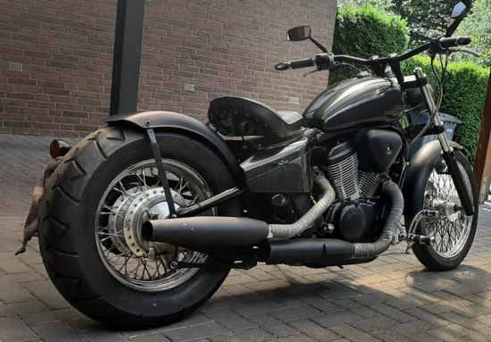 FALCON vorverlg. Fußrasten-Anlage / 10 cm / Honda VT 600 Shadow / Tüv