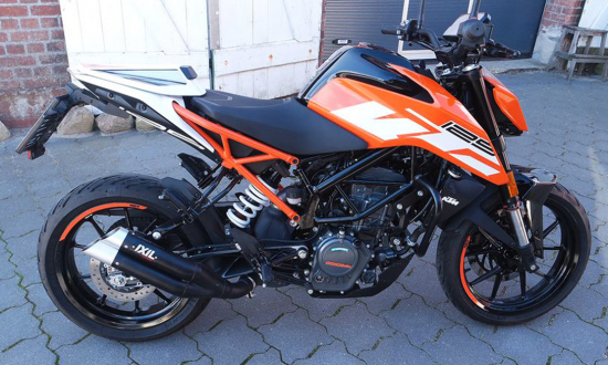 IXIL Hyperlow black XL - Endschalldämpfer - KTM Duke 125, 17- (Euro4)