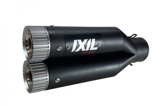 IXIL L3N - Edelstahl - schwarz - Endtopf - KTM Duke 125/390 / ab 2021 - EU 5