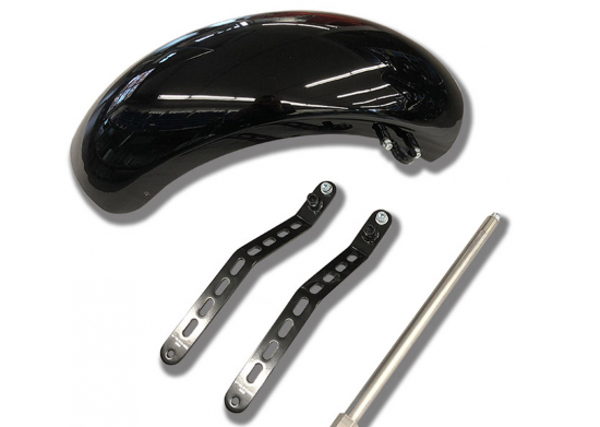 Sale: Bobber - Schutzblech - Set / schwarz glanz / YAMAHA XVS 1100 Cus + Clas / Tüv