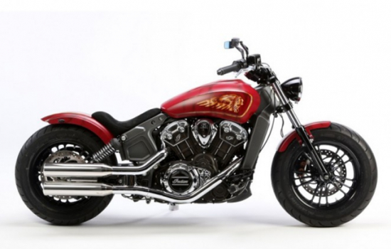 SALE: MILLER - YUMA III - silber - SlipOn / Indian Scout 1133 ccm / Eu 5 / EG-BE