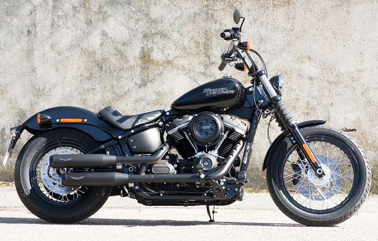 PENZL - V2-Speed Auspuffset elek. verstellb. / black cera. / HD Softail Street Bob 107 / ab 2018 /ABE