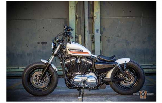 Rick´s Bobber - Heckfender - Set  / Stahl raw / 150 mm / HD Sportster / 2010 - 20