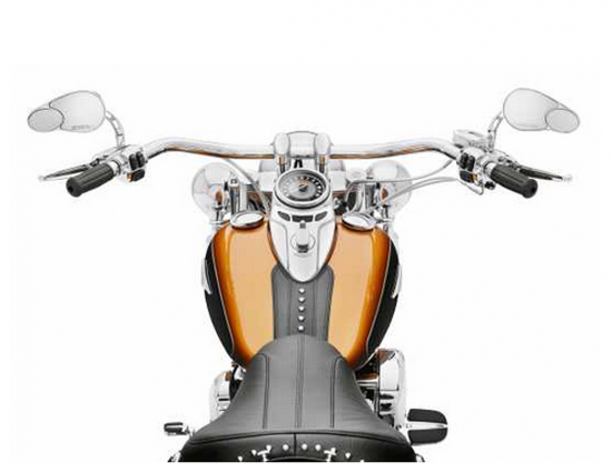 TB - Harley Davidson - Lenker Beach Bar - 32 mm / black - wrinkle fine