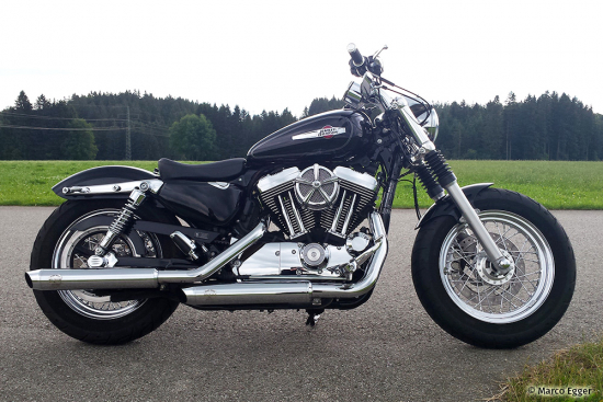 PENZL - Neo Classic - Auspuffset verstellb. / chrom / Harley Sportster / bis 2003 / EG-BE