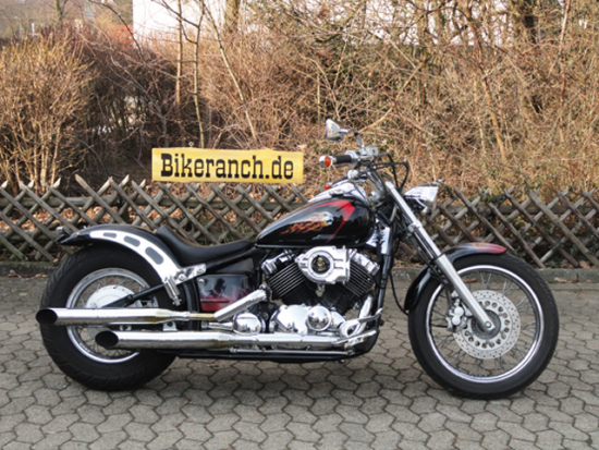 TB HECKFENDER - RAI 2 / 210 / GFK / kurz - rund / YAMAHA XVS 650 + CLASSIC / Tüv