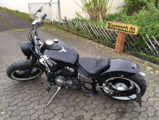 FE LENKER 1" Scrambler (1 ZOLL) mit Kerben / 880 mm b / black / Tüv