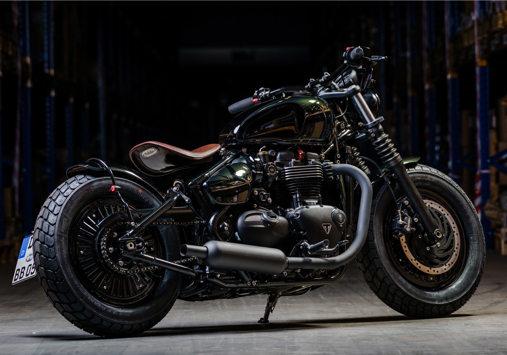 Triumph Bonneville Bobber Usata Photos