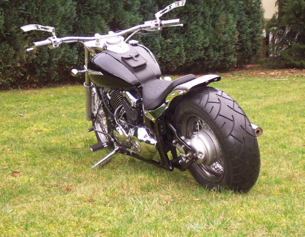 MB Heckteilstreben - chrom  / glatt / Yamaha XVS 650 DragStar / jed. Baujahr